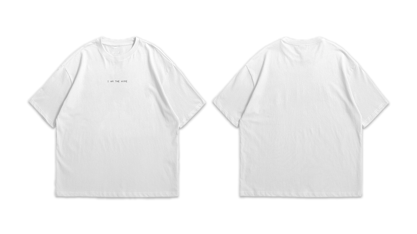 Playera Blank I AM THE HYPE  - Essentials Drop