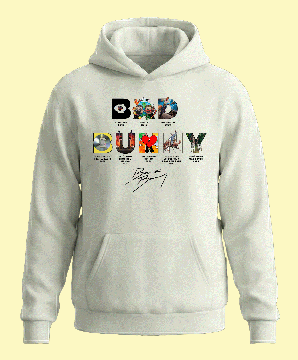 Hoddie Premium DTmF - Bad Bunny Drop