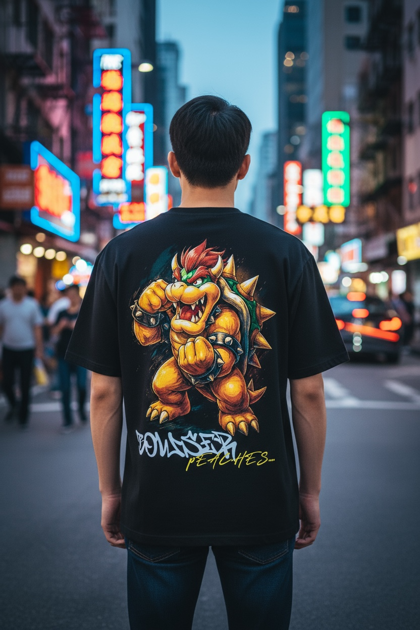 Playera Bowser - Legends Drop
