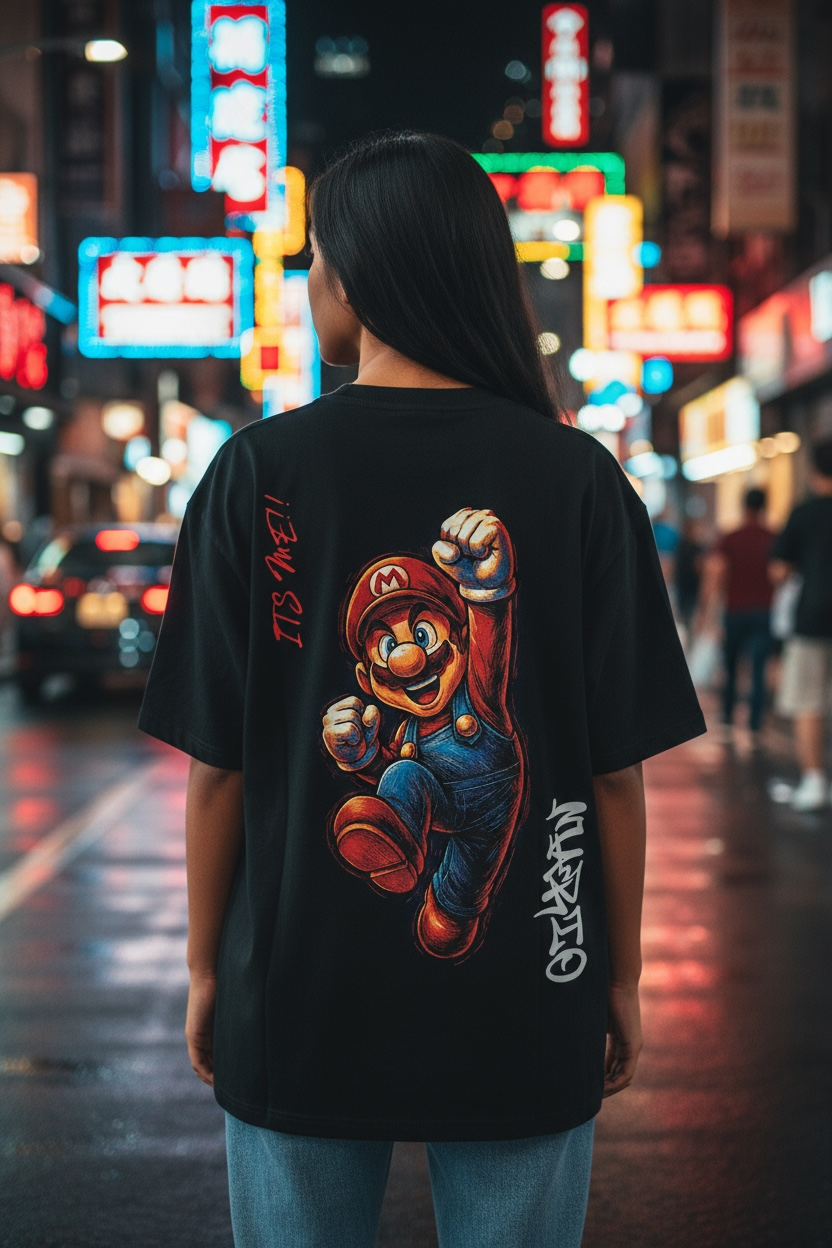 Playera Mario - Legends Drop