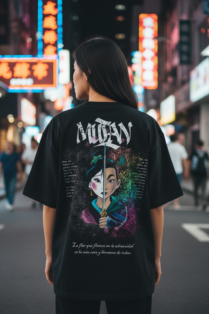 Playera Mulan - Limited Drop