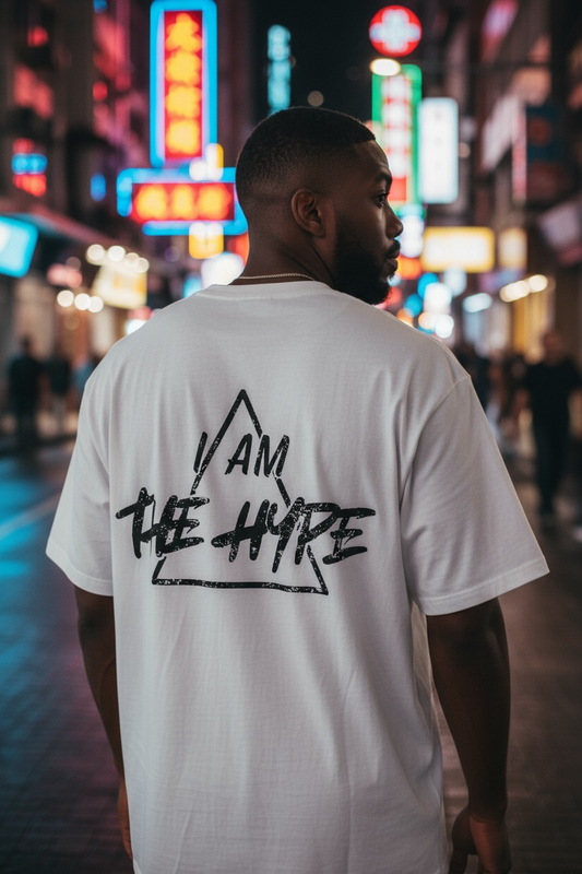 Playera I am the hype - Essentials Drop