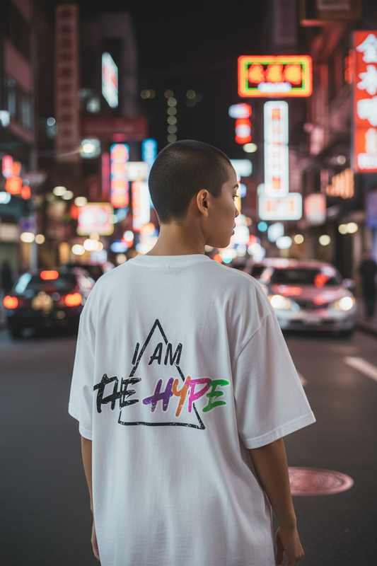 Playera I am the hype - Crazy Color 1  - Essentials Drop