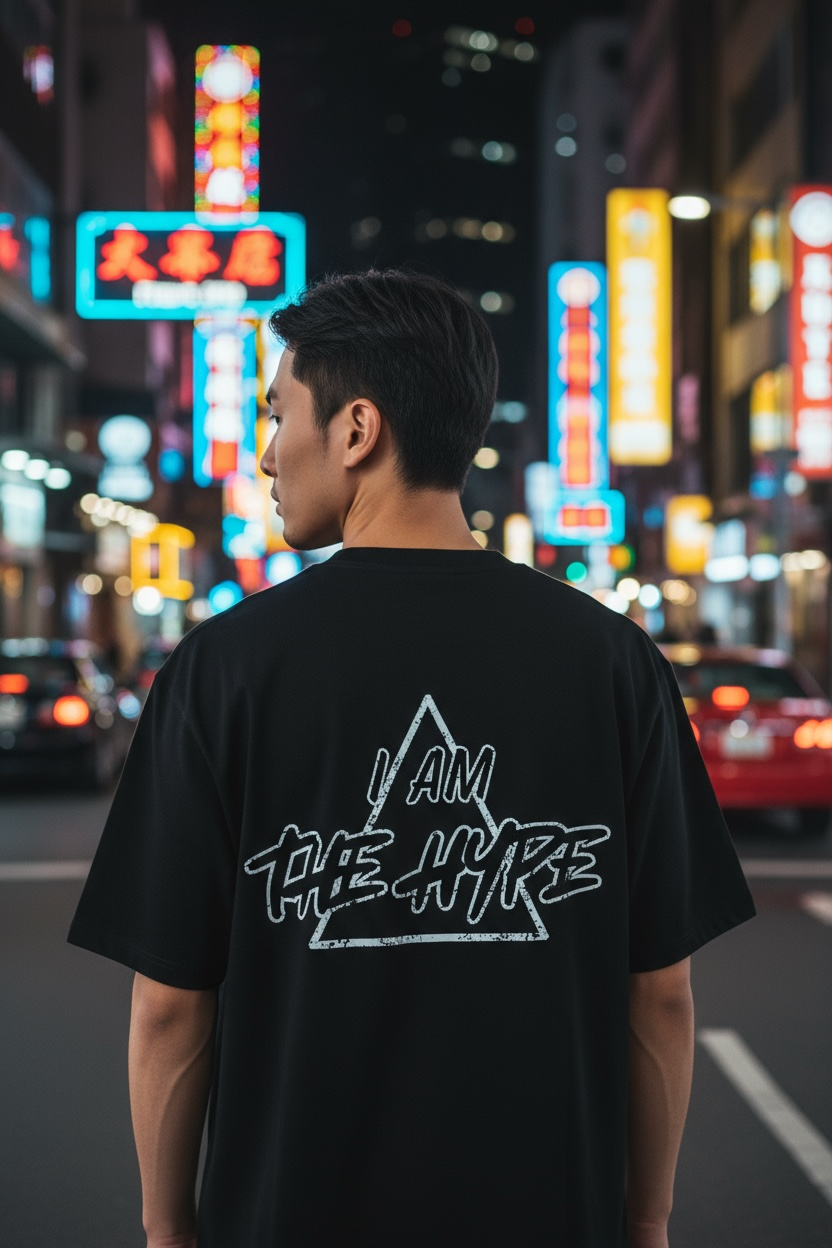 Playera I am the hype - Essentials Drop