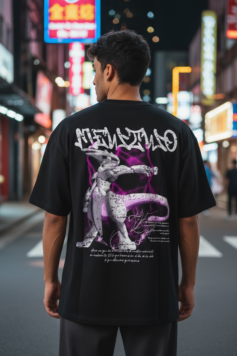 Playera Mewtwo - Limited Drop