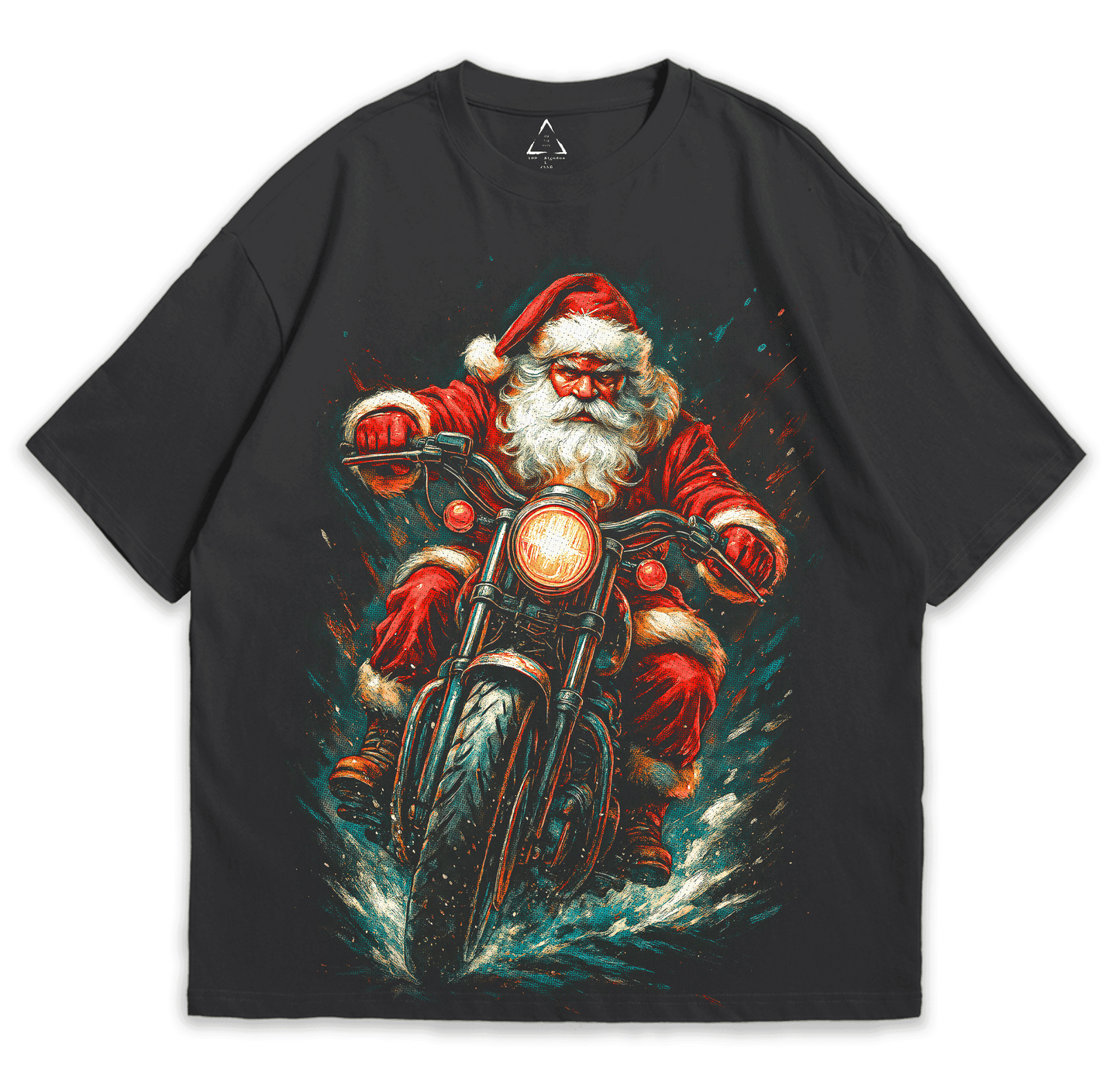 Playera Biker Santa - Christmas Drop