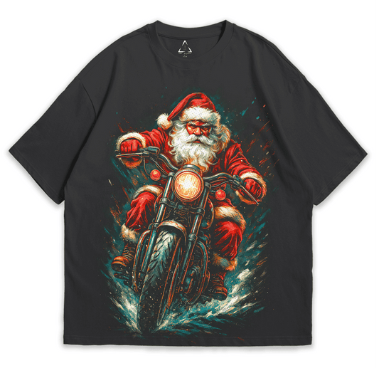 Playera Biker Santa - Christmas Drop