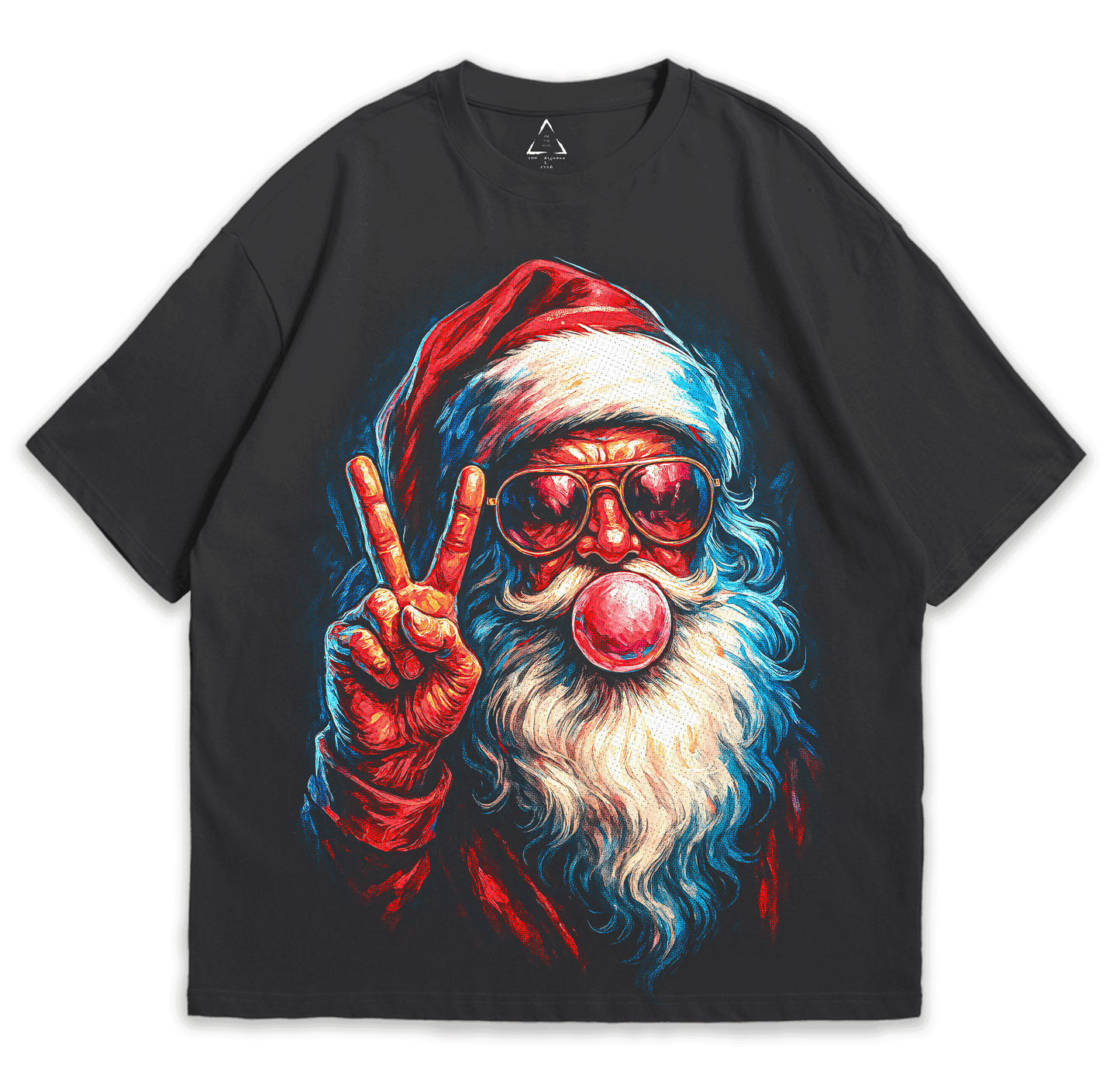 Playera Santa Amor y Paz - Christmas Drop