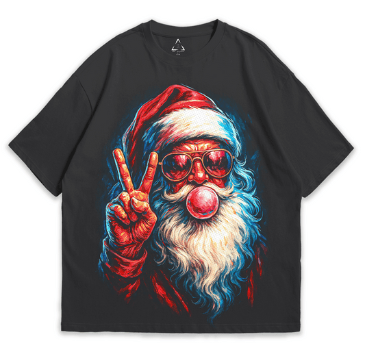 Playera Santa Amor y Paz - Christmas Drop